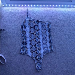 One Shoulder Bodysuit